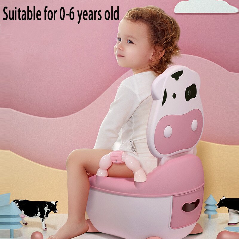 Pot pour garçons et filles, siège d&#39;entraînement, Pot pour enfants, ergonomique, chaise, toilettes, dossier confortable, Animal, WC, pour enfants