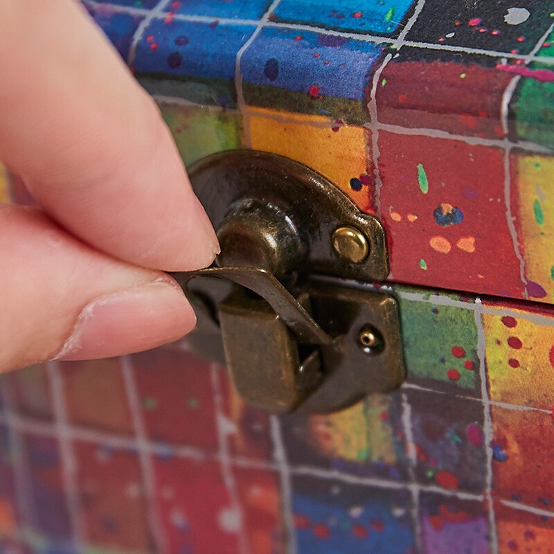 Music Box Treasure Box Collection Box Jewelry Box Box Birthday Handmade Paper Art Paper Music Box Christmas Party