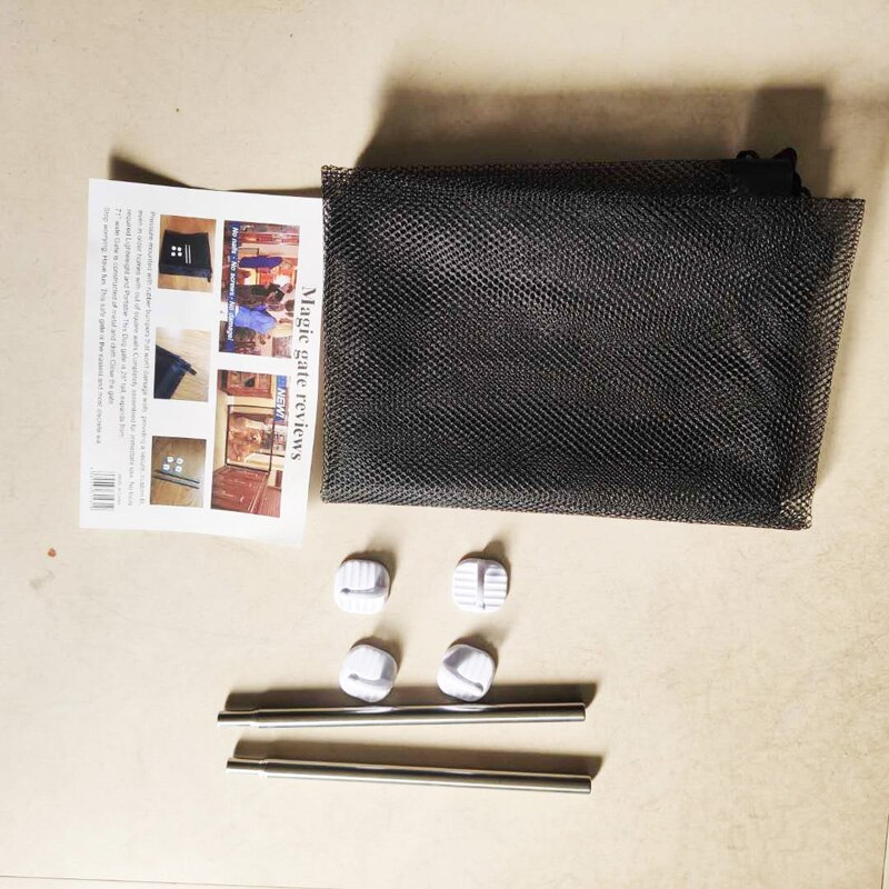 ZOOPEEN Foldable Dog Cloth Net Portable Protective Net Cloth Fence Cat And Dog Obstacles Prevent Dogs Running Pet Accessories: 110x78