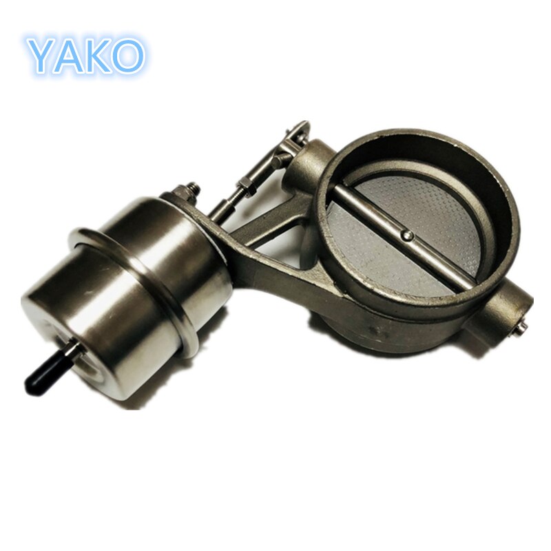 Stainless Steel Exhaust Control cutout Valve Set With Vacuum Actuator Closed Style