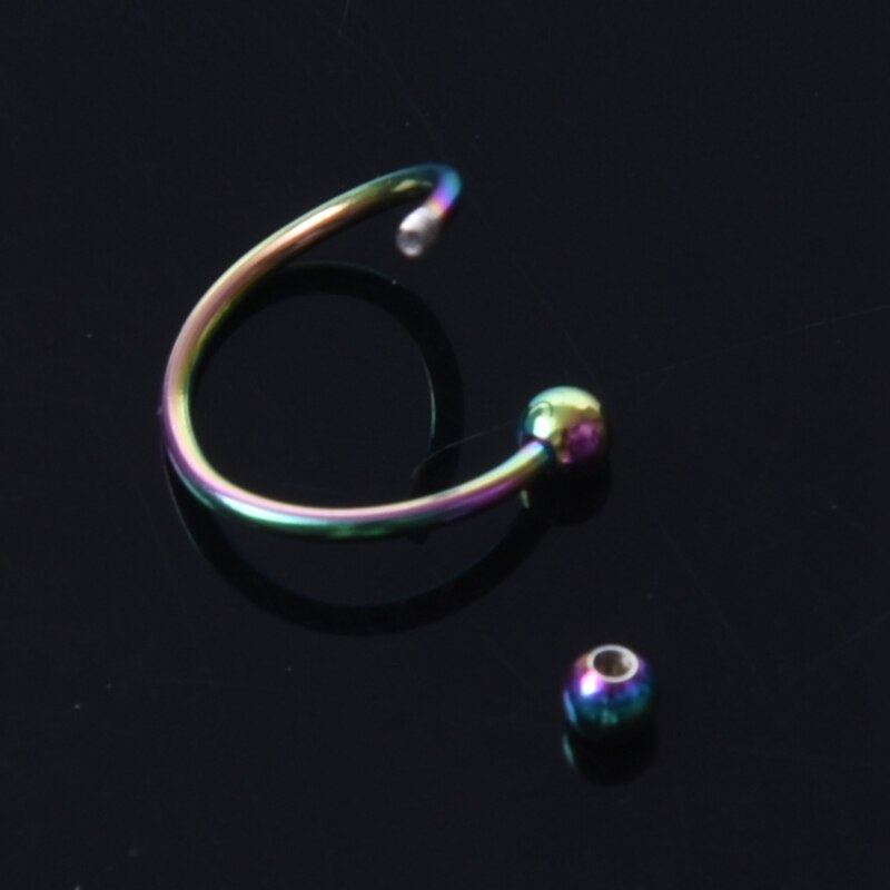 Edelstahl Flexo Twist Helix Knorpel Ring Ohrring Piercing Viele Multicolor