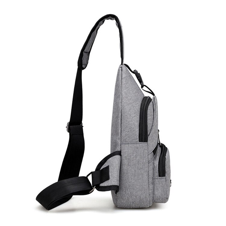 Men Shoulder Bag USB Charge Anti Theft Security Waterproof Travel Man Crossbody Messenger Casual Bag SUB