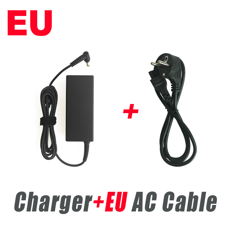 90w 19v 2.4a Wechselstrom adapter Laptop-Ladegerät für k52 k53 k55 k50 k60 n55 n56 n61 n76 x54 x55 x75 Netzteil: Black