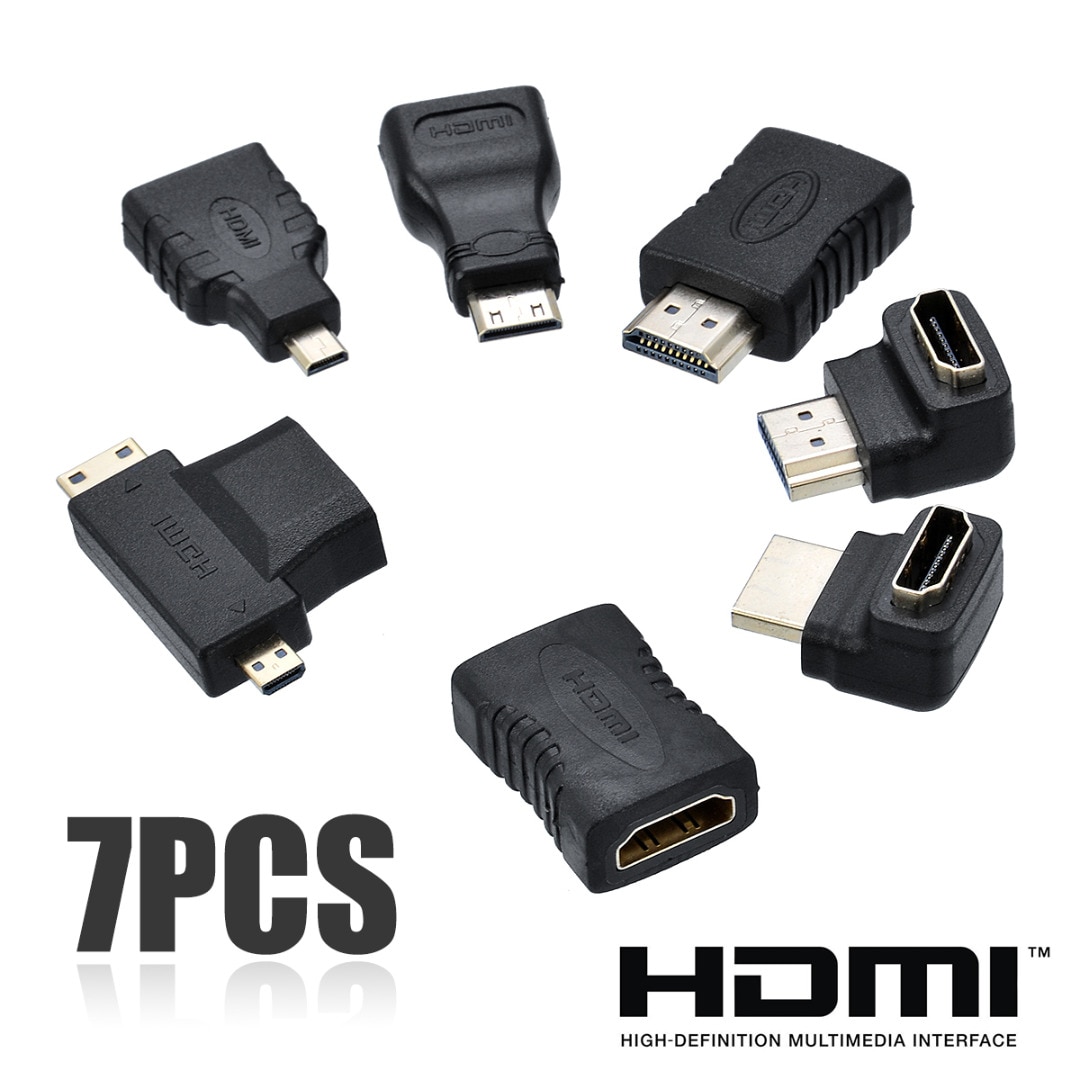 HDMI Connector Male naar HDMI Female Adapter 270 90 Graden Haakse Converter Extender Voor HDTV HDMI Adapter Kit