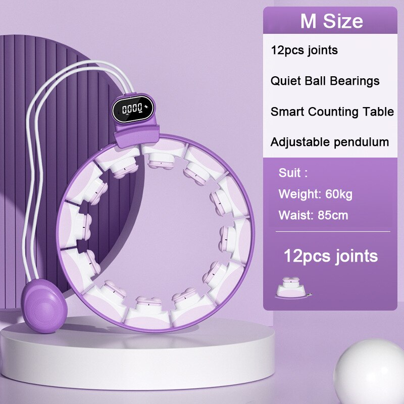 Einstellbar Clever Sport Band Bauch Dünne Taille ÜSpund Massage Fitness Ausrügestochen 360 Grad Gewicht Verlust Ausbildung für Fitnessstudio, Heimat: Violett-M