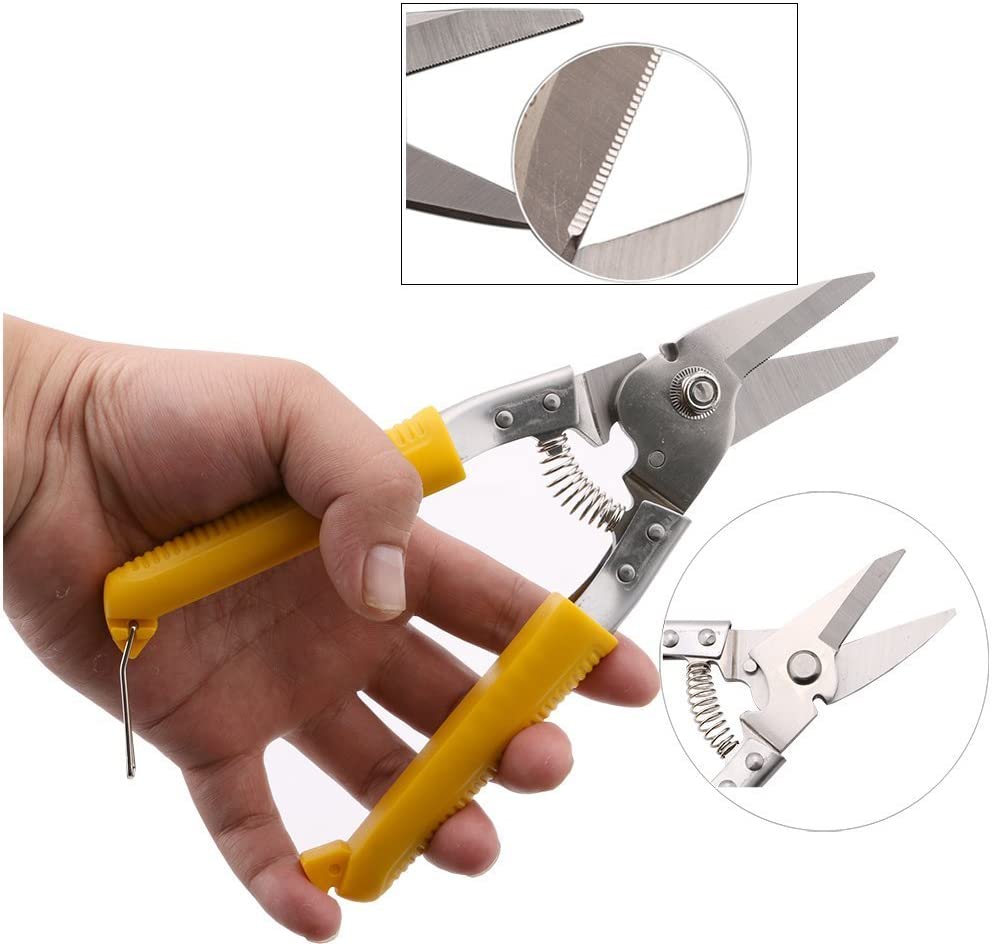 8inch Long Multi Powerful Shear Trimming Shears and Hoof Trimming Chrome Vanadium Steel Trim Shears Cows Hoof Horse Shears