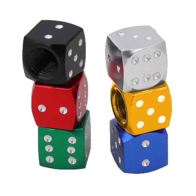 Autoband aluminiumlegering kleur ventieldop schorpioen ventieldop zeef stofkap 4- delige aluminium antidiefstal ventieldop