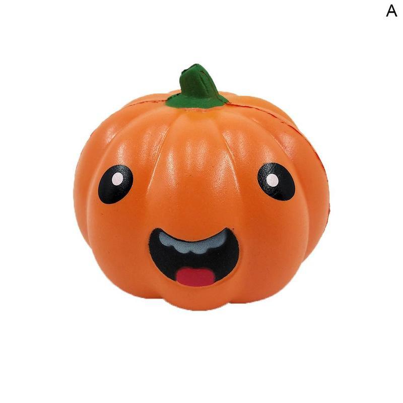 Simulazione Di Zucca lento Rimbalzo Del Giocattolo di Halloween Zucca Lo fatica Giocattoli per Bambini E Giocattoli Profumato lento Sollievo per Gli Adulti in Aumento Squishies P6B6: zucca