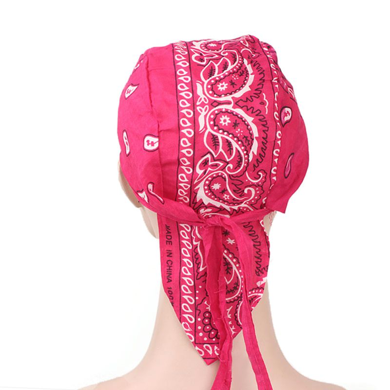 Extérieur Bandana Chapeau Peut Protéger Votre Peau Loin Du Fort Ensoleillement Amibe Pirate D'équitation Coiffure Mélange Couleur