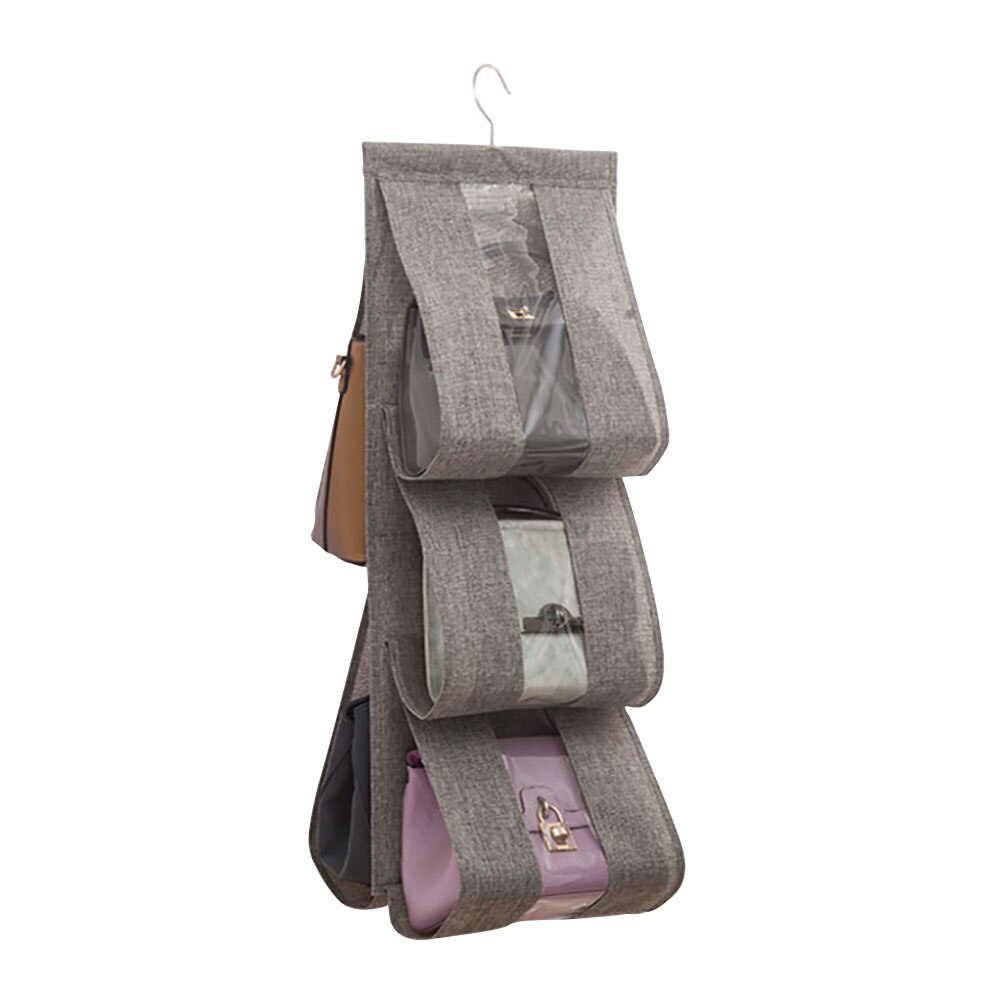 Opvouwbare Opknoping Tas Opvouwbare Plank Bag Purse Handtas Organizer Deur Diverse Pocket Hanger Opslag Closet Hanger: C1