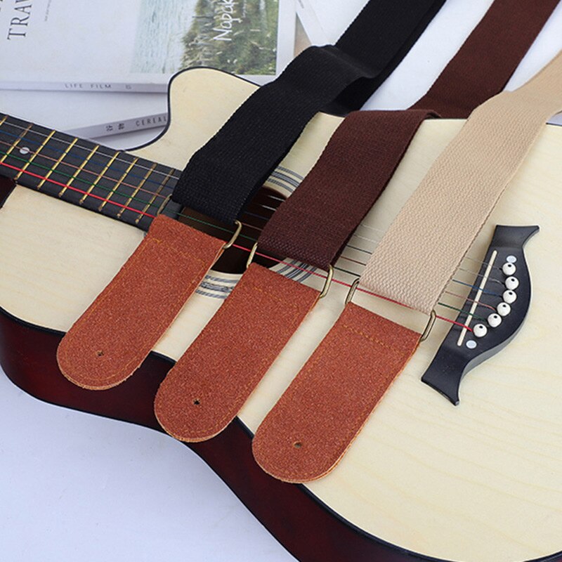 Vintage Zachte Pure Katoen Gitaarband Verstelbare Grandado