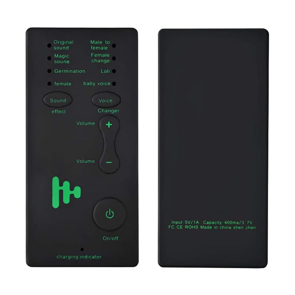 Mini Wireless Voice Changer Portable Voice Modulator With Adjustable Voice Functions For Kids/XBOX/PS4/Phone/iPad/Computer