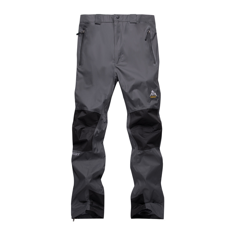 Mannen Winter Outdoor Ski Broek Waterdicht Winddicht Warming T Klimmen Broek Snowboard Broek Voor Camping: gray / XS