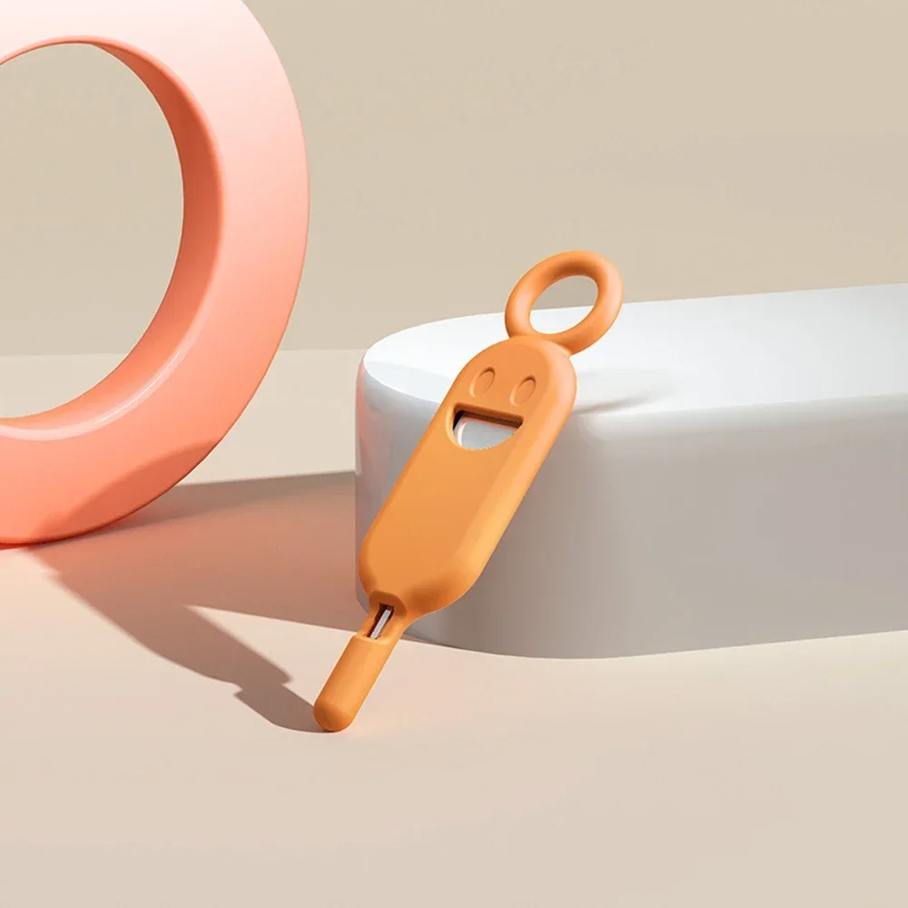 1 szt. 2 w 1 igła robić wyjmowania kart SIM z uchwytem ochronnym zapobiegającym zgubieniu kart SIM telefonu etui robić przechowywania taca wyrzutnik igła otwieracz: Złota