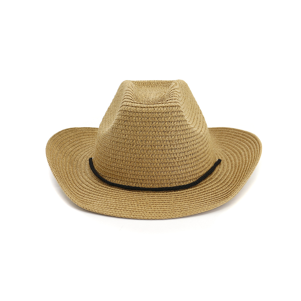 Buttermere hat cowboy mænd kvinder bred skygge solhat afslappet kaki strand stråhat kvinde mandlig forår sommer cowboyhat: Khaki