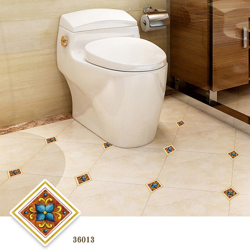 21 sztuk przekątnej naklejki ścienne płytki podłogowe samoprzylepne wodoodporny salon dekoracji sztuki łazienka linia talii naklejka ścienna z pcv