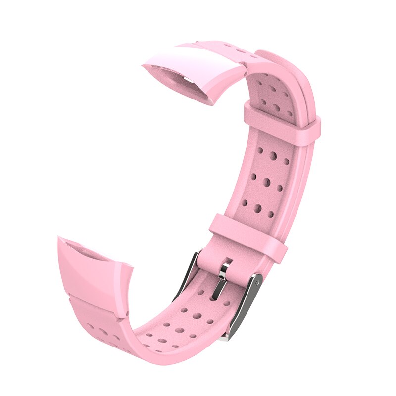 Handgelenk Gurt für Honor Band 4 Strap Honor Band 5 Armband für Huawei Honor Band 5 Silikon Armband Smart Armband zubehör: Pink