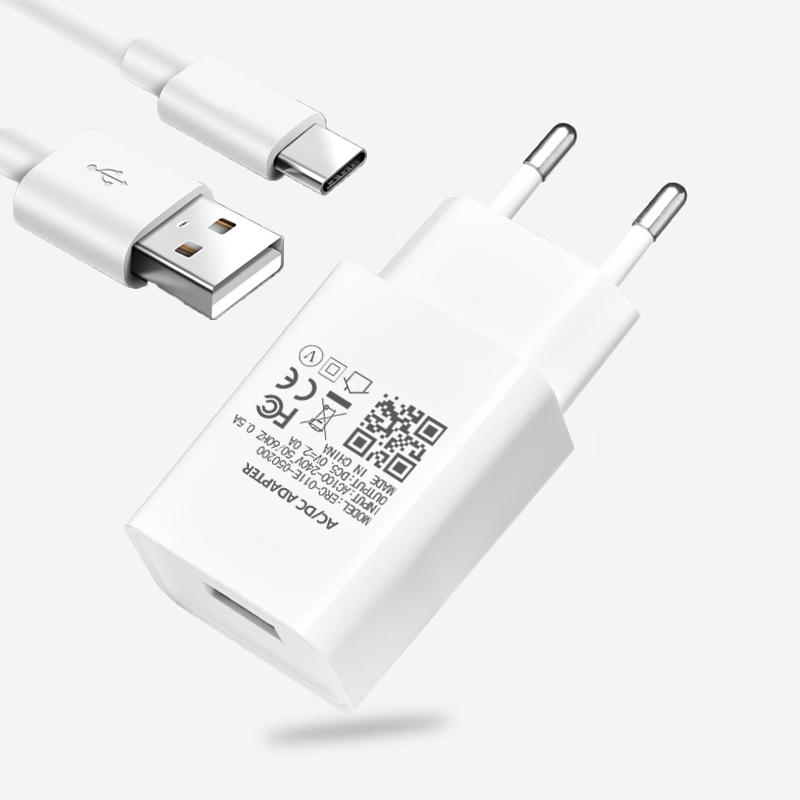 Mobile Phone Charger For Huawei P Smart Y8P P40 P30 P20 Lite Pro Honor 10X 9X Lite 30 20 10 Type-C USB Cable EU Wall Plug