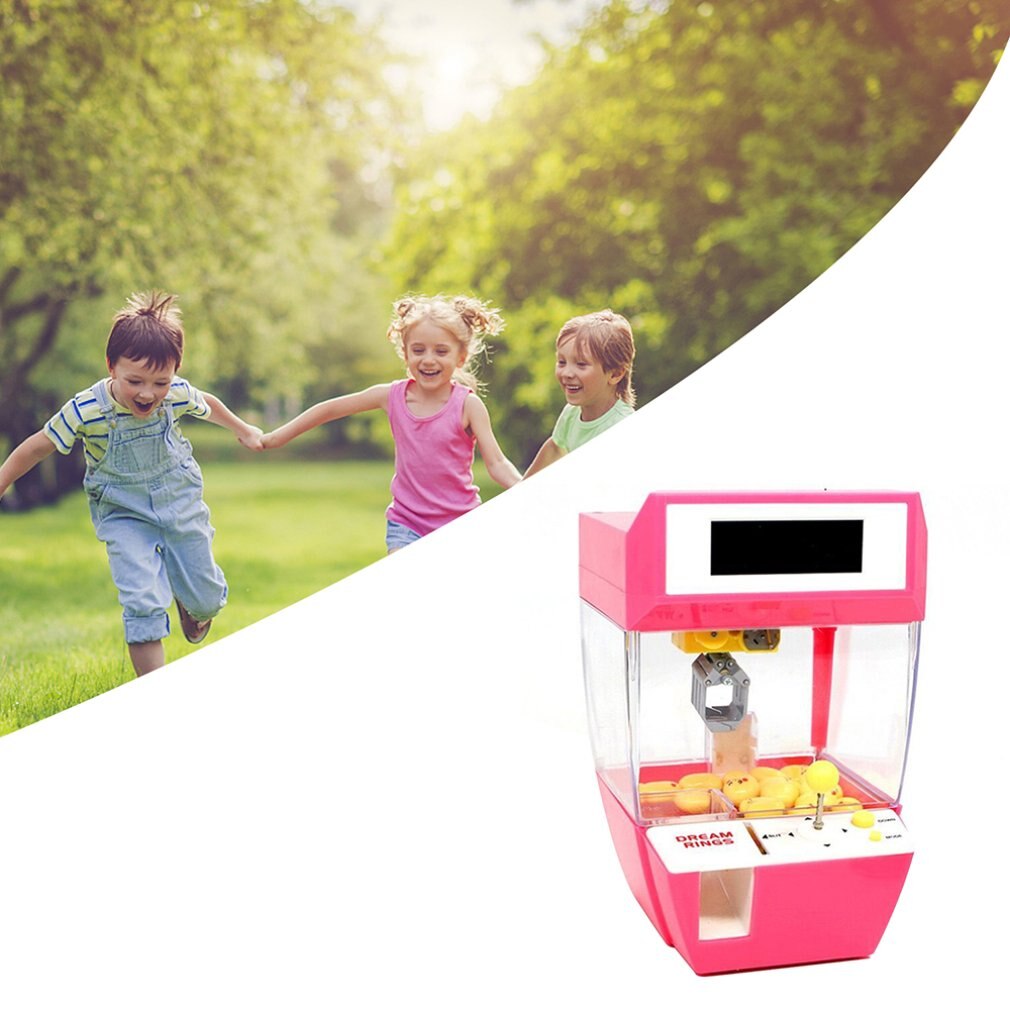 Children's Hand Candy Machine Small Clip Doll Machine Mini Twist Sugar Machine Boys And Girls DesktopToys