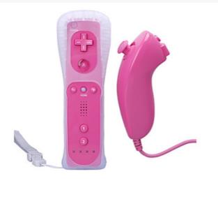 Somatosensory Game Handle Controller for Wii for WiiU Gamepad Built-in Accelerator with Rubber Cover