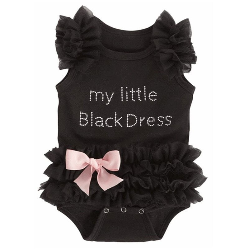 Summer Bow Baby Girls Ruffles Romper 3M 18M 24M Infant Newborn Girls Baby Jumpsuit Playsuit Bow Baby Clothes Outfits Suits: 3M