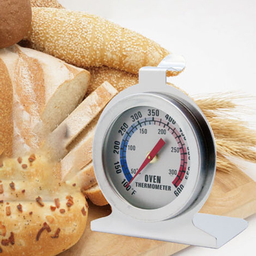 Mini Cooking Food Meat Stainless Steel Oven Thermometer Temperature Gauge Kitchen Oven Thermometer Measures Cook Supplies