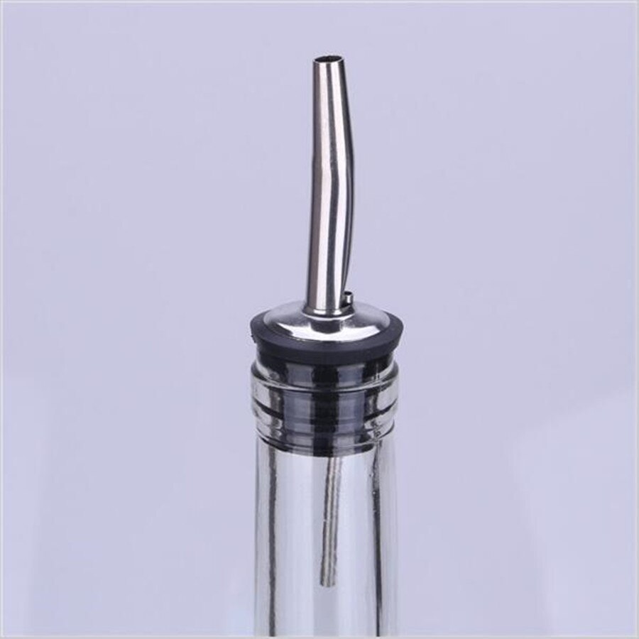 1Pcs Stainless Steel Liquor Spirit Pourer Flow Wine Bottle Pour Spout Stopper Barware