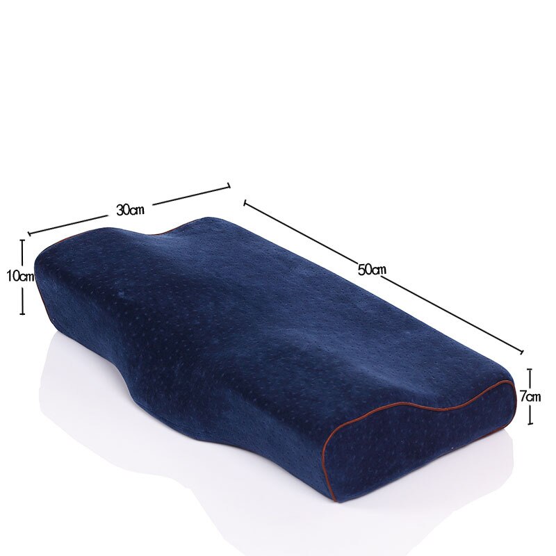 pillow kussens nekkussen body pillow hoofdkussen neck pillow nek kussen pillows gel kussen kussen vulling orthopedic pillow kussentjes slaaptrainer memory foam pillow bodypillow slaapkussen: Navy