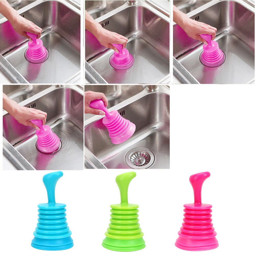 Hilife badkamer afvoer gootsteen baggerpijp zuignap huishoudelijk riool zuigstop pijp bagger toilet ontstopper afvoerontstoppers