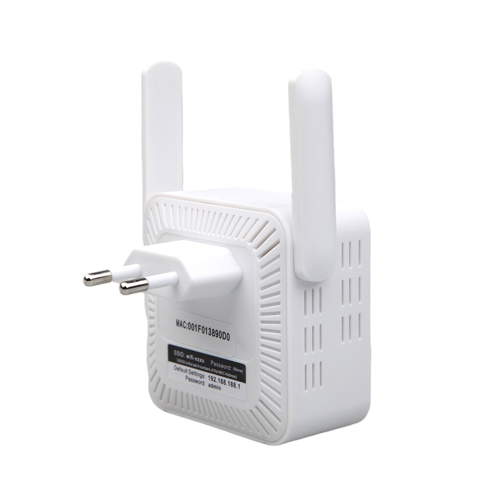 5 ghz wifi-repeater, draadloze wifi-extender, 300 mbps wifi-versterker, 802.11n wifi-signaalversterkers met groot bereik, 2.4g wifi-repeaters: Wit