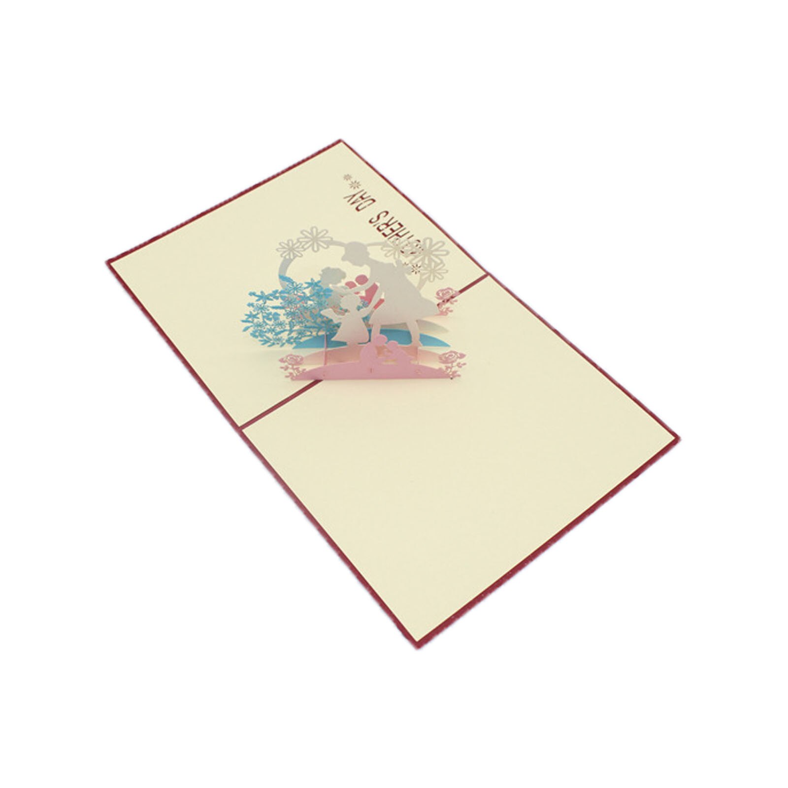 3D Mother's Day Card Handmade Paper Greeting Cards Decor Blessing Card for Mother Party Greeting Invitations Cards: A