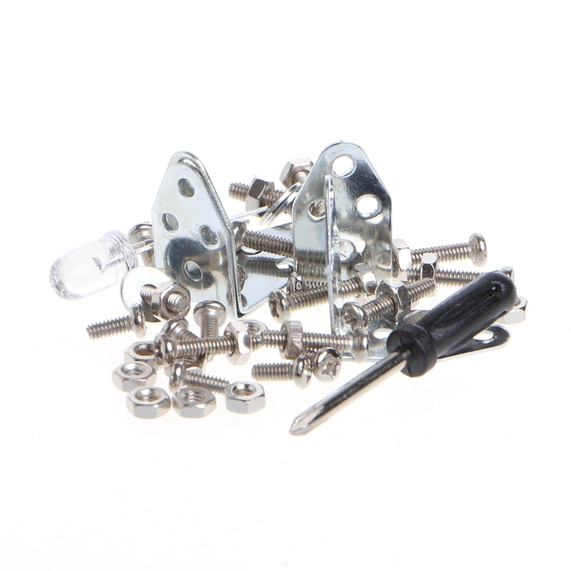 Mini Kids LED DC AC Education Electric Generator Motor Energy Wind Turbine Power L4MF