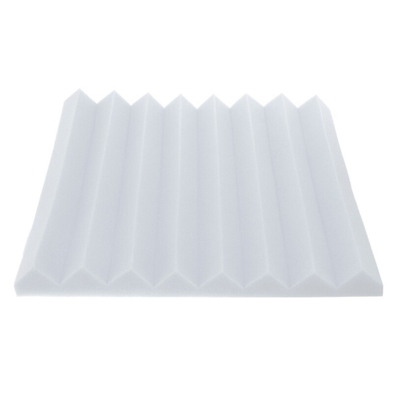 4 pièces 500x500x50mm blanc insonorisation mousse acoustique traitement du son Studio chambre Absorption