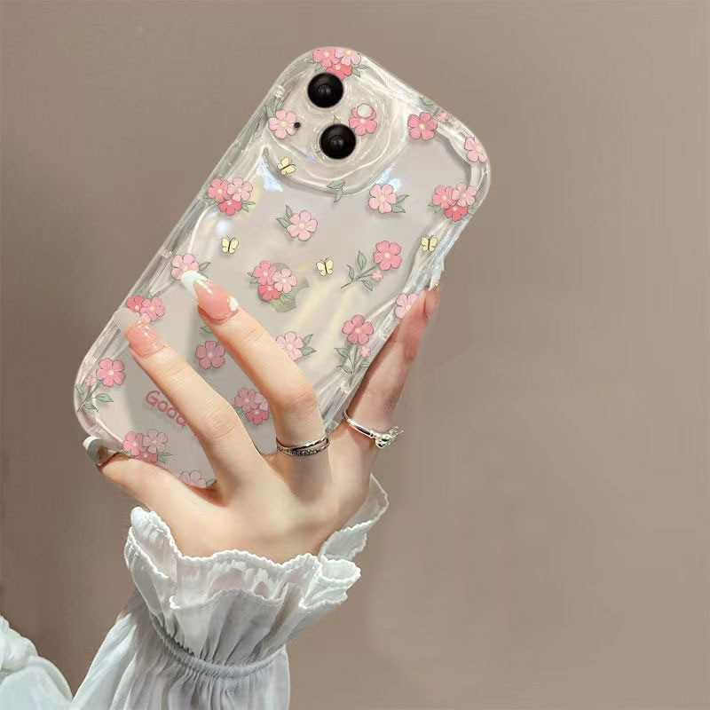 Coque de téléphone tulipes pour Honor X6 X7 X8 X6A X7A X8A X5B X6B X7B X8B X9B X7C X9C 50 70 90 Magic 6 Lite, housse en TPU à fleurs transparentes