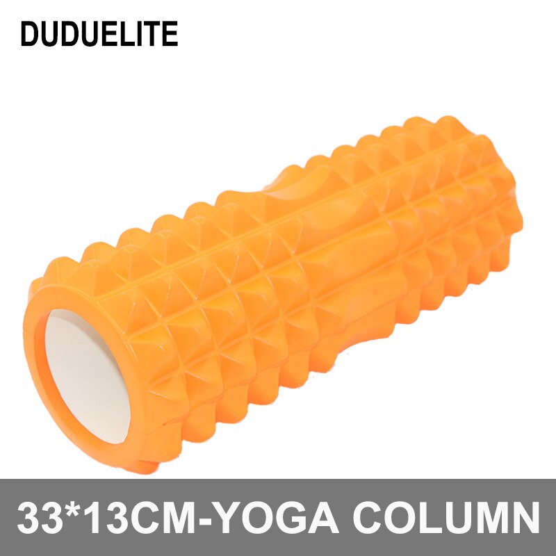 Foam Yoga Pilates Yoga Column Foam Roller Fitness Yoga Foam Block Two Sizes Grid Trigger Point Therapy Physio Muscle Relaxation: L