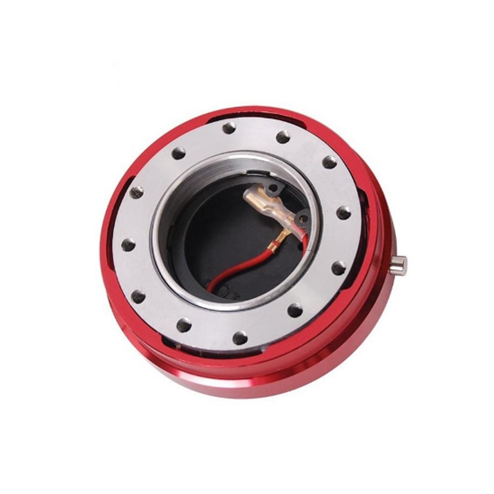 Thin Version 6 Hole Steering Wheel Quick Release Hub Adapter Snap Off Boss kit