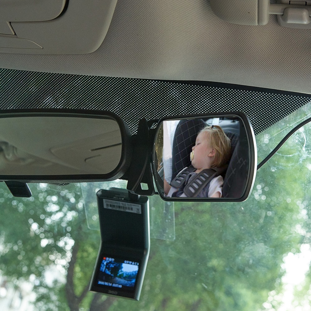 Autospiegel Baby Verstelbaar - Achteruitkijkspiegel - Baby Spiegel