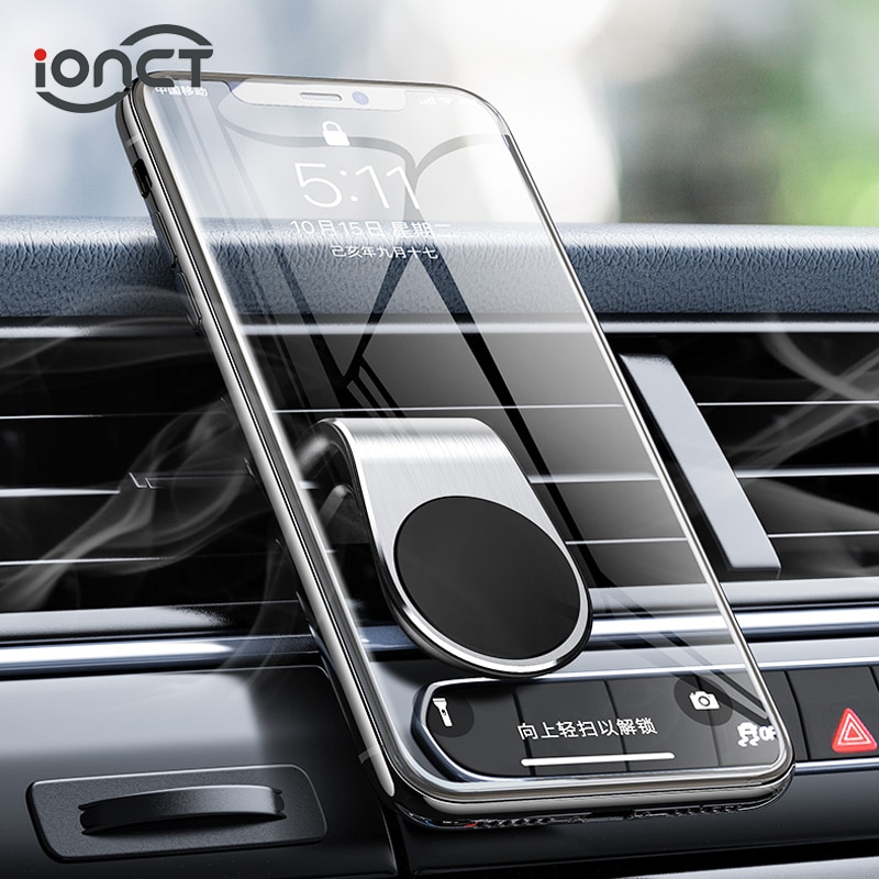 IONCT magneet telefoonhouder auto Voor iPhone Xiaomi GPS Air vent Mount Stand Mobiele auto telefoon houder magnetic car phone holder Universele