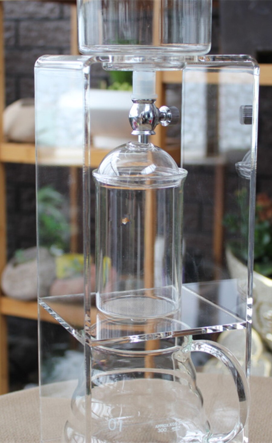 Acrylic ice drip coffee brewer 350ml/600ml/800ml iced drip coffee percolator MINI Dutch Cold Ice coffee dripper