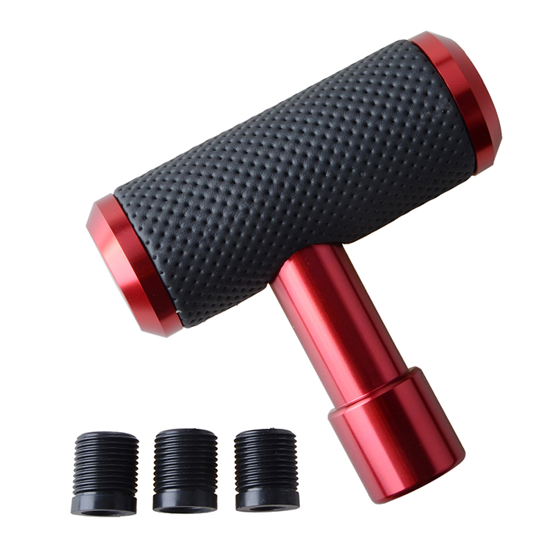 Perilla de palanca de cambios, Joystick de avión, mango en T, martillo apto para palanca de cambios de coche AT MT, mango de aleación de aluminio, accesorios para coche
