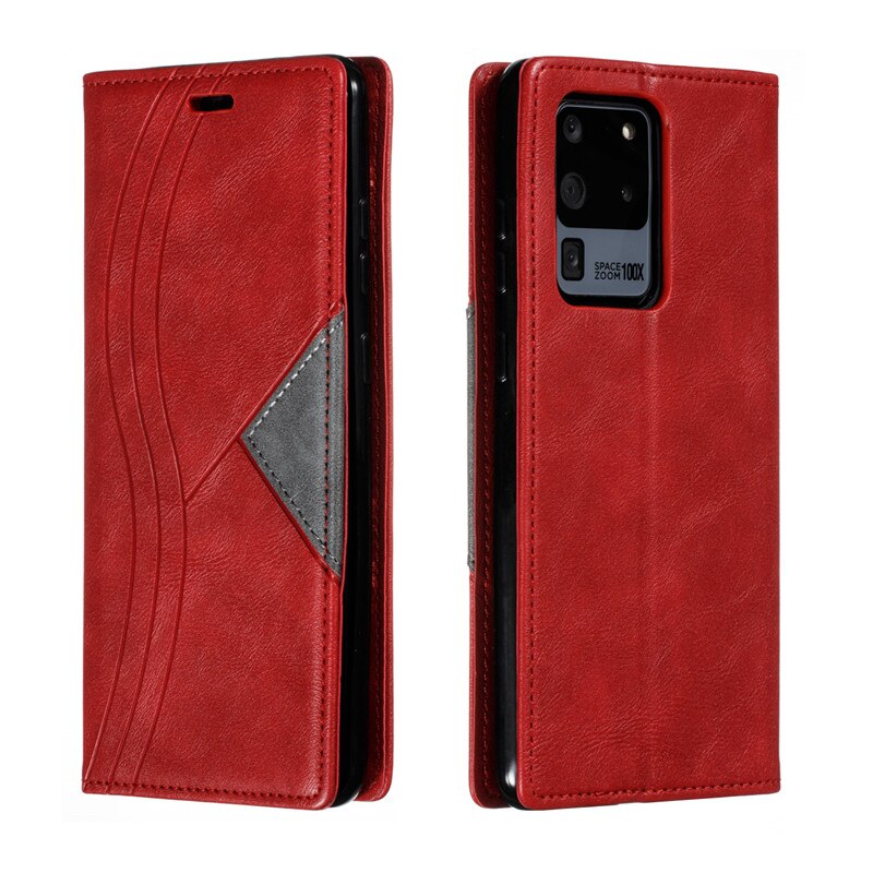 Retro läder magnetfodral för samsung galaxy  s20 flip plånboksfodral för samsung  s20 ultra  s 20 plus  s20 ultra  s20 plus telefonfodral