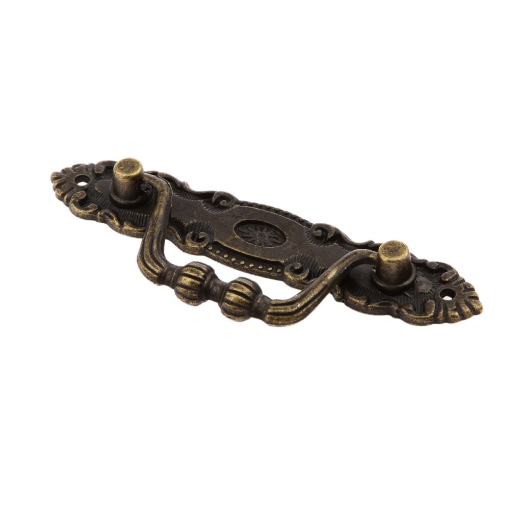 Antique Pull Handles for Drawer Cabinet Door Wooden Chest Box Bin Metal Drawer Pulls Handles Wardrobe Pulls Handles