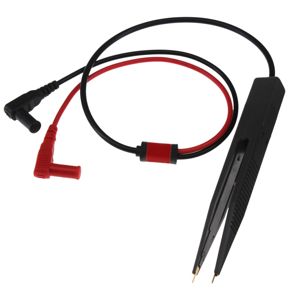 Smd Smt Chip Test Clip Lead Probe Digitale Multimeter Meter Tweezer Condensator Weerstand Pincet Voor Vichy Voor Fluke