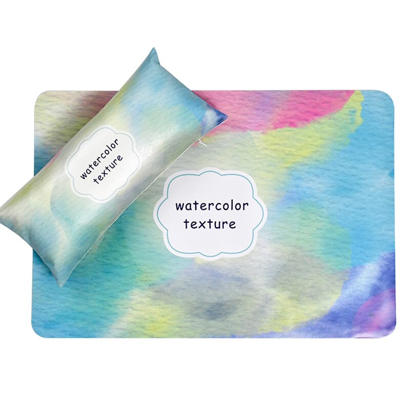 Nail Art Hand Pillow Cushion Nail Polish Holder Soft PU Leather Sponge Arm Rest Cushion Manicure Nail Tool Equipment with Mat: 06