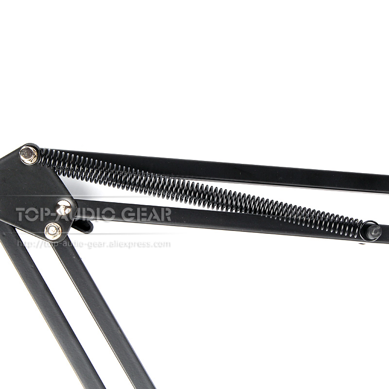Bureau Suspension Bras De Ciseaux Micro Rack Pour SHURE MV 5 MV5 Table Ordinateur De Bureau D'enregistrement Pied De Micro Perche Monture Pour Support Pince