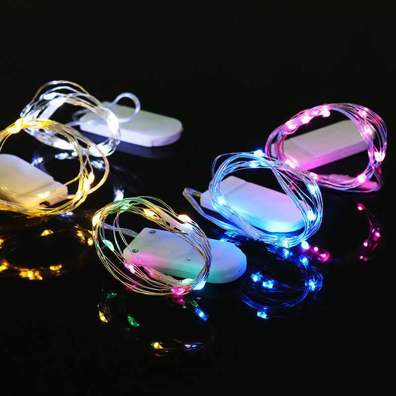 Guirlande lumineuse LED veilleuse éclairage de guirlande féerique 1M2M3M 5M lumière de décoration pour nouvel an lampe de fête d'anniversaire de mariage