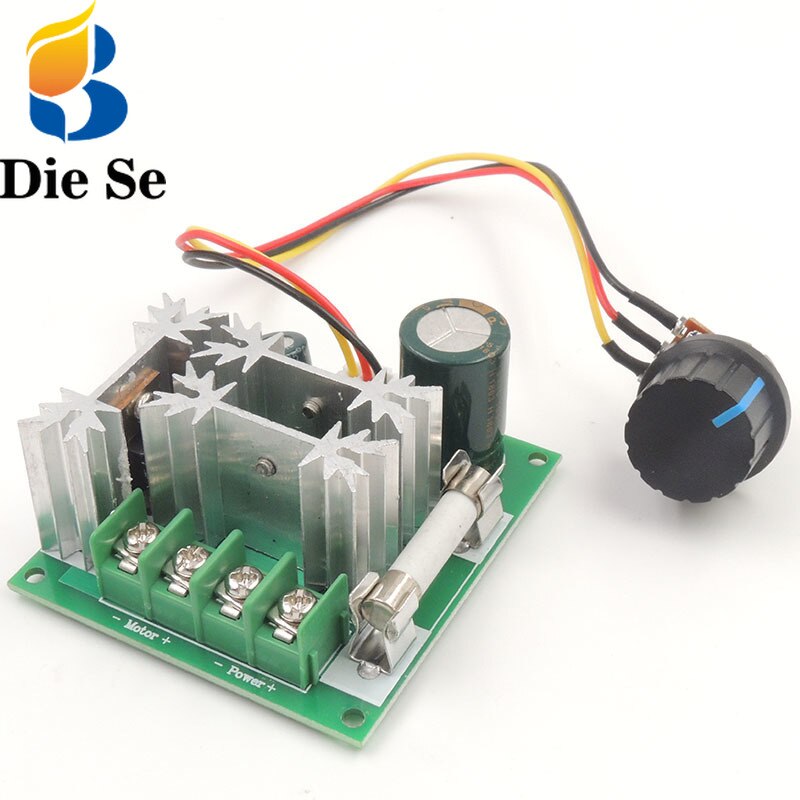 Spændingsregulator 1000w dc 6v ~ 90v lysdæmpere elektrisk motor hastighedsregulator elektronisk volt trinløs transformer