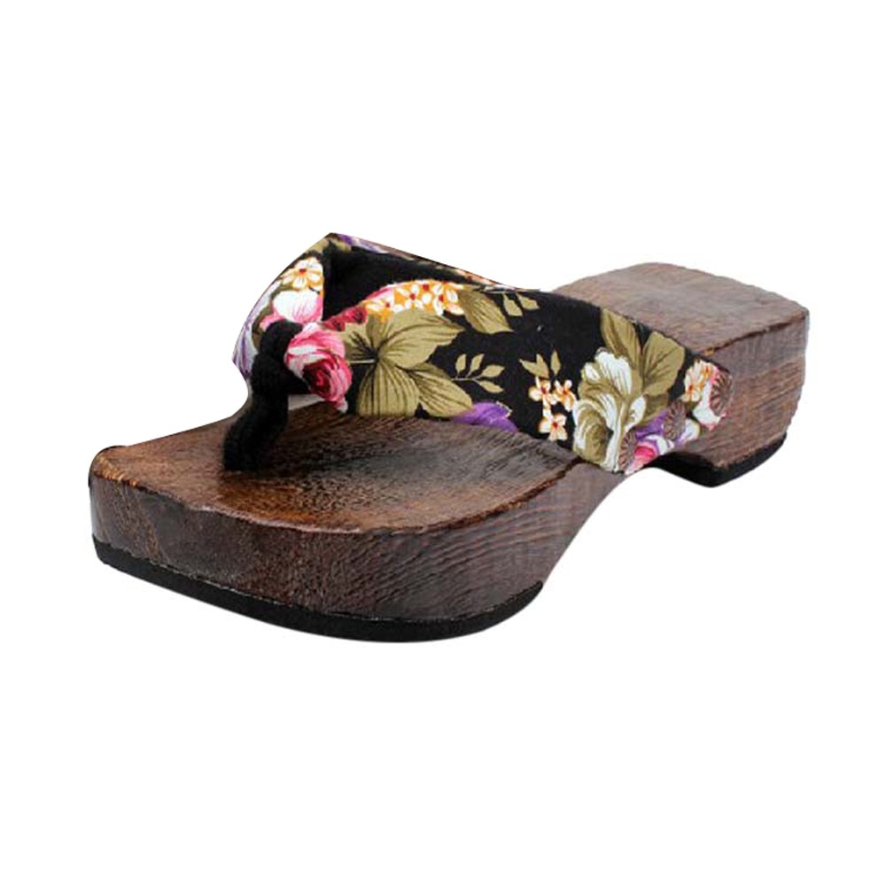 Sagace platform træ sommer sandaler sommer sko træsko træ sommer hjemmesko kvinder flip flops sko kvinder