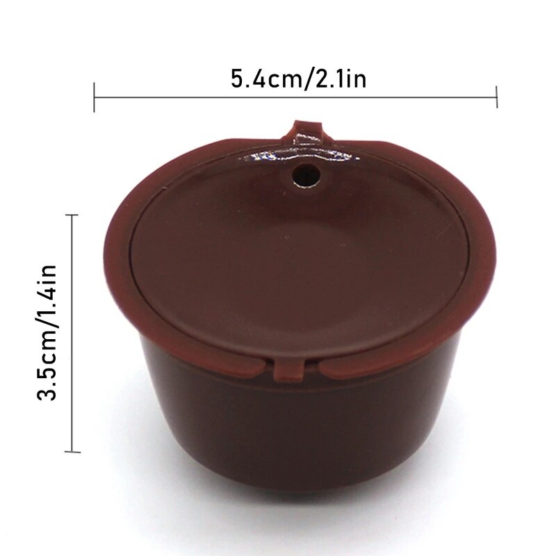 Kaffee Filter Tasse Wiederverwendbare Kapsel Kaffee Tasse Filter für Nescafe Nachfüllbare Kaffee Tasse Halter Pod Sieb für Dolce Gusto