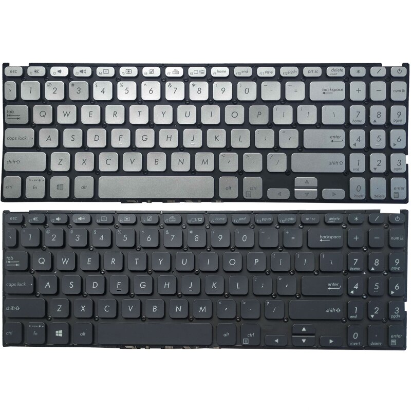 US laptop Keyboard for ASUS Vivobook X512 X512D X512FA X512DA X512UA X512UB F512DA F512DA-WH31 F512FA F512FA-AB34 F512UA X509J